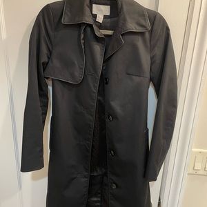Woman’s H&M Black Trench Coat